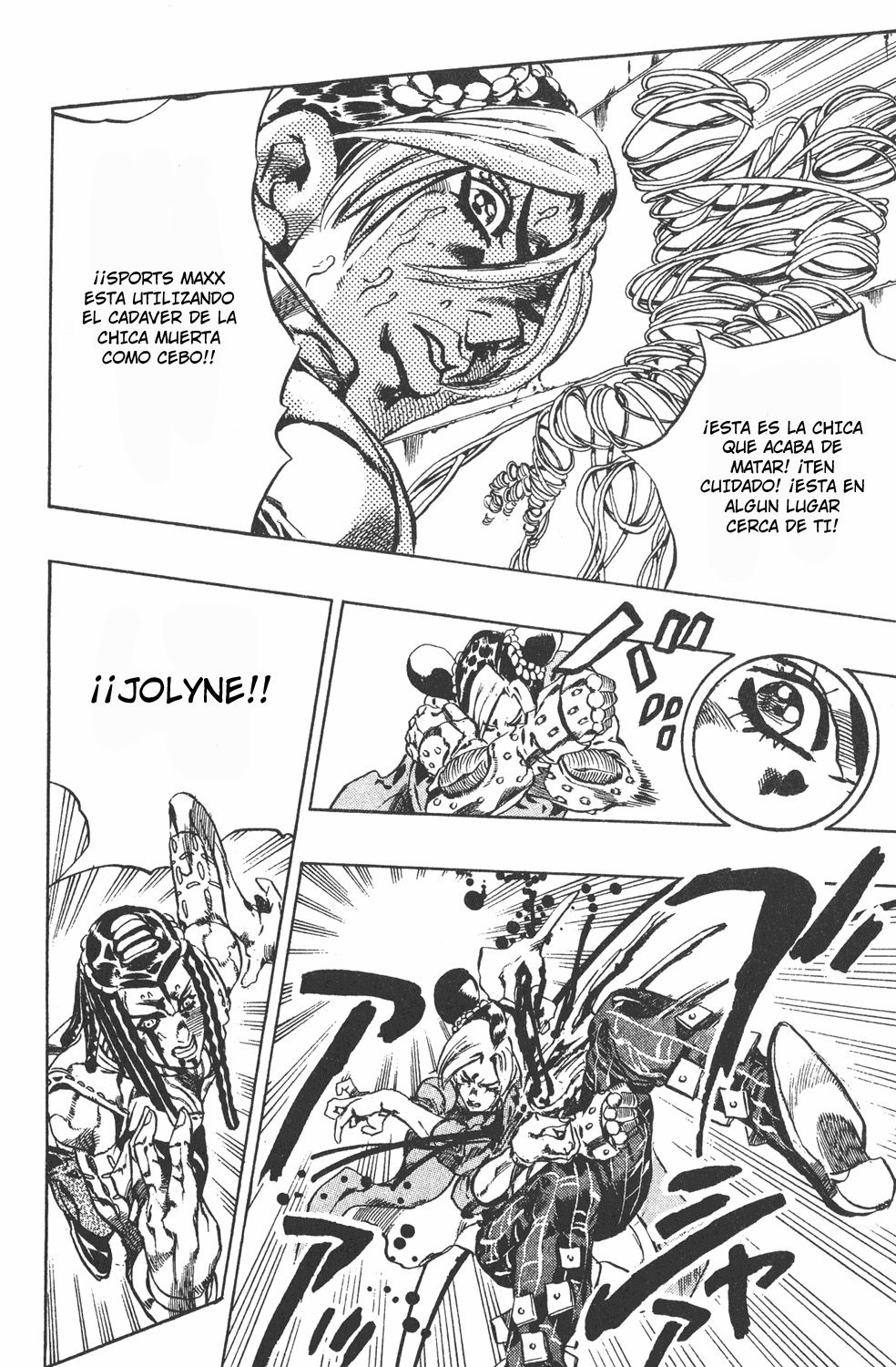 Read JoJo's Bizarre Adventure Parte 6 Stone Ocean ES Manga Online