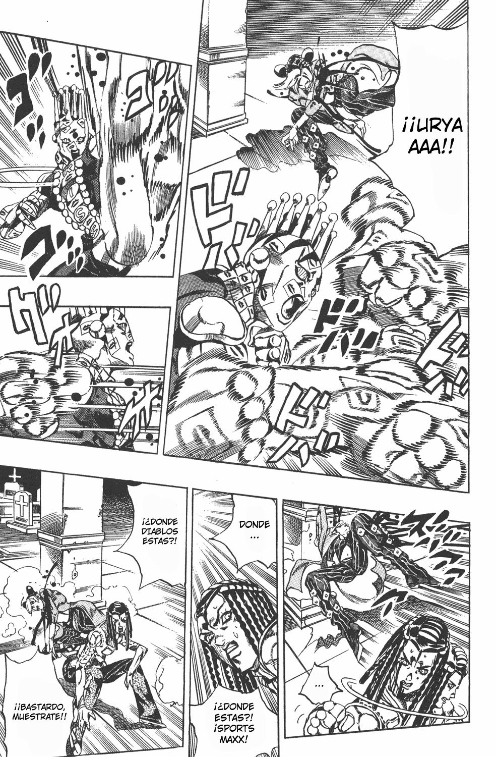 Read JoJo's Bizarre Adventure Parte 6 Stone Ocean ES Manga Online