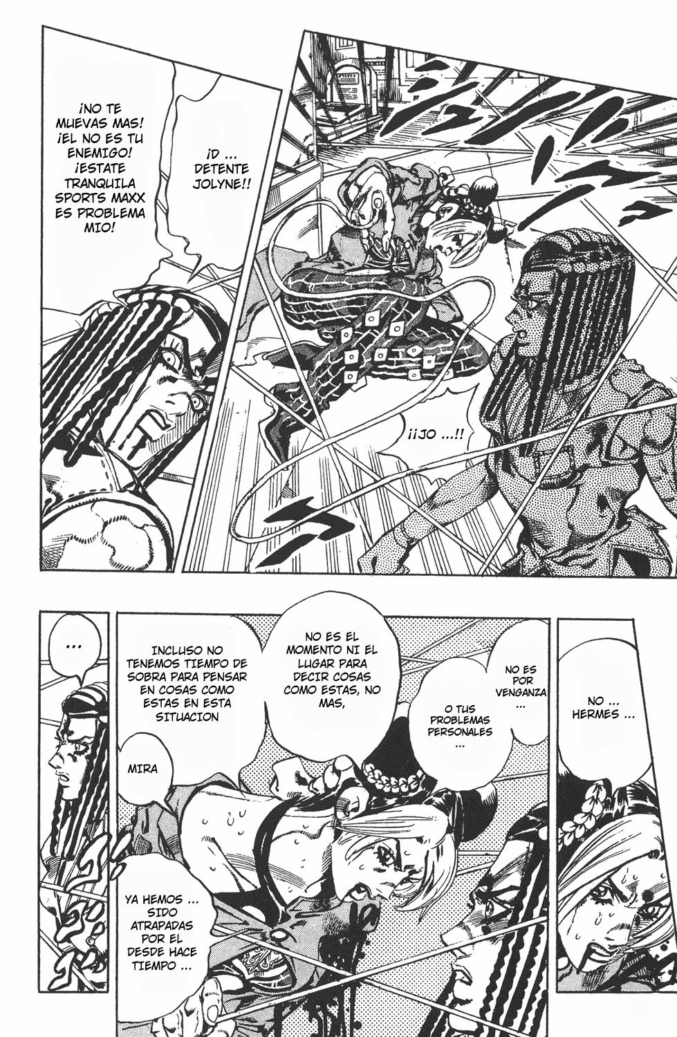 Read JoJo's Bizarre Adventure Parte 6 Stone Ocean ES Manga Online