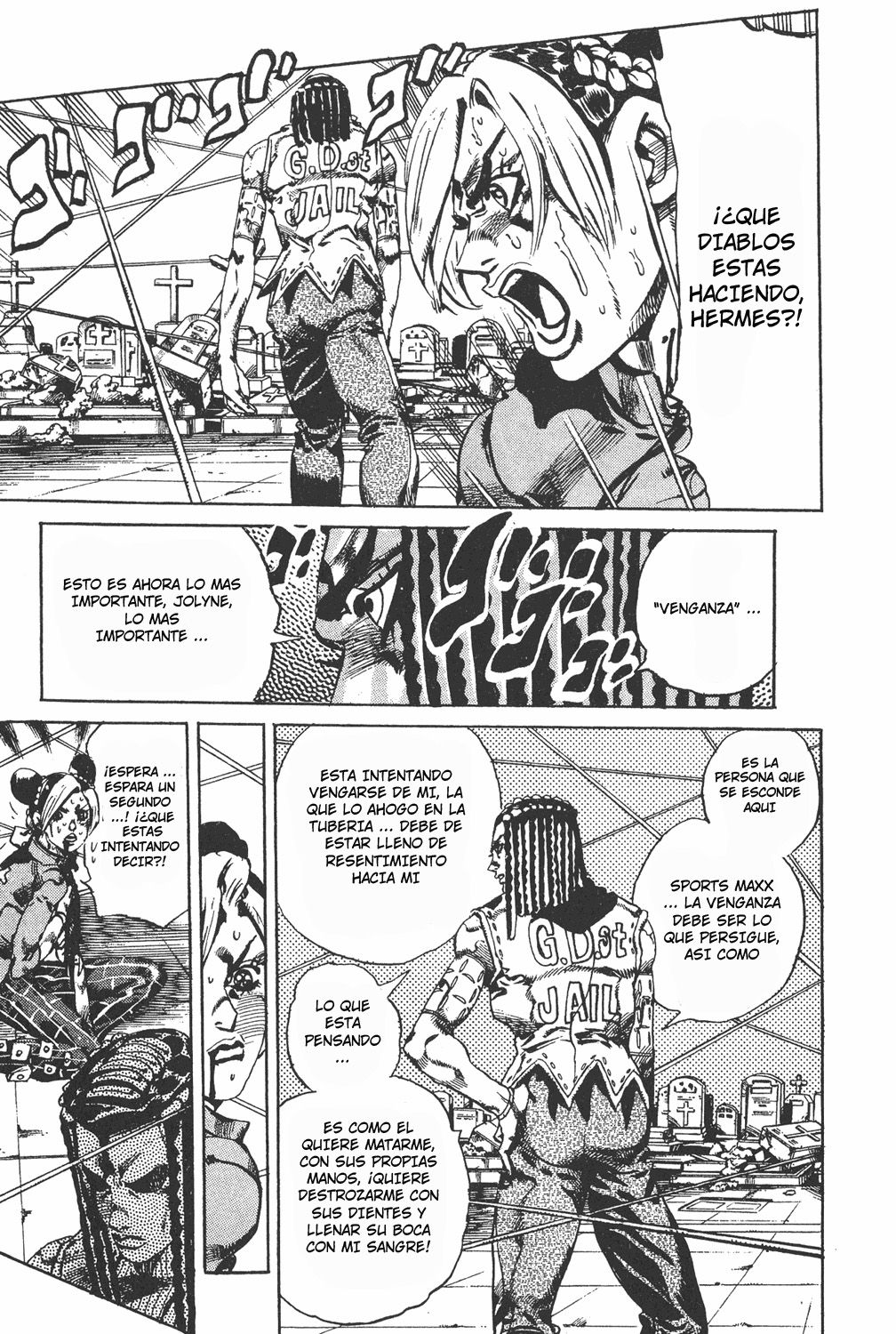 Read JoJo's Bizarre Adventure Parte 6 Stone Ocean ES Manga Online