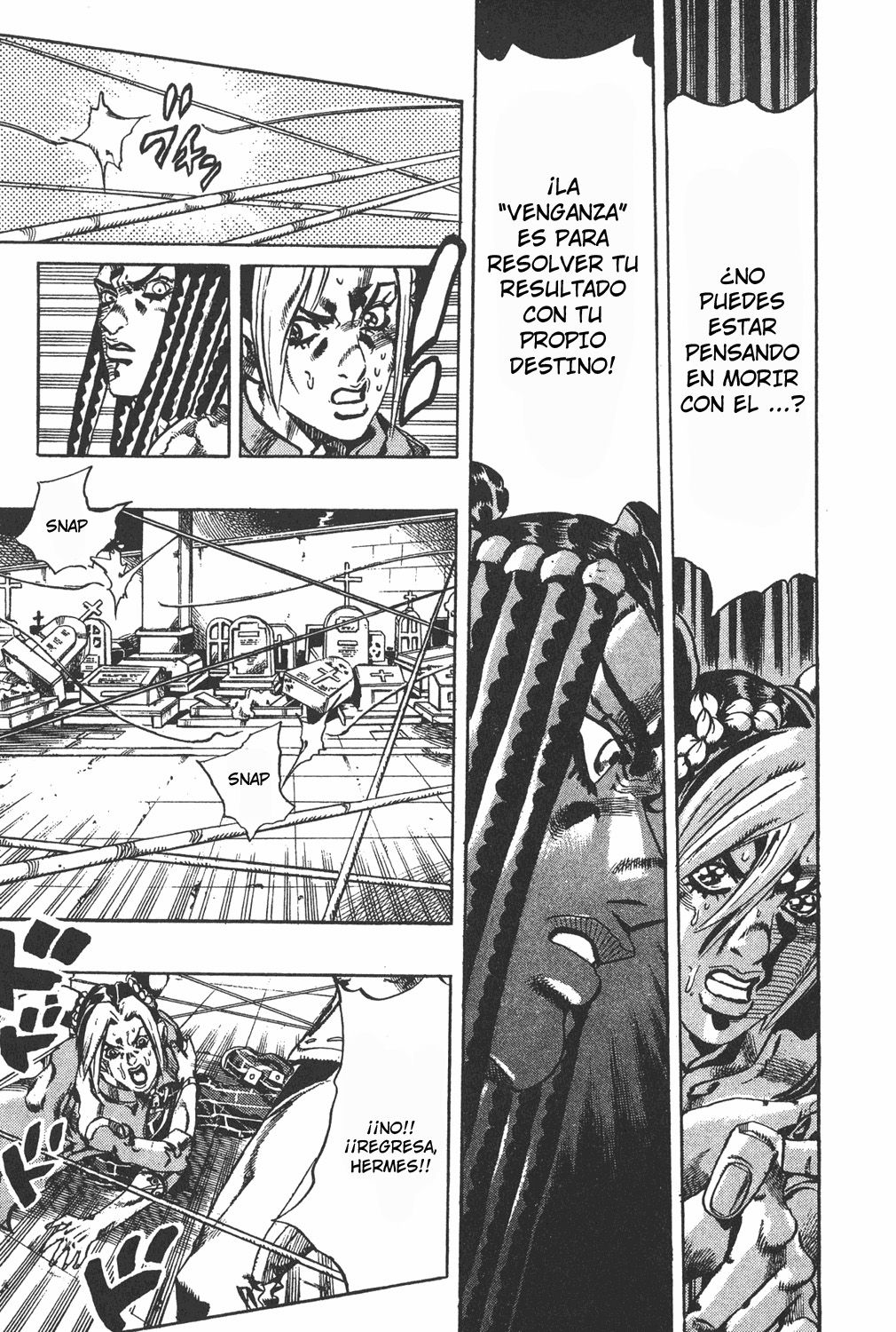 Read JoJo's Bizarre Adventure Parte 6 Stone Ocean ES Manga Online