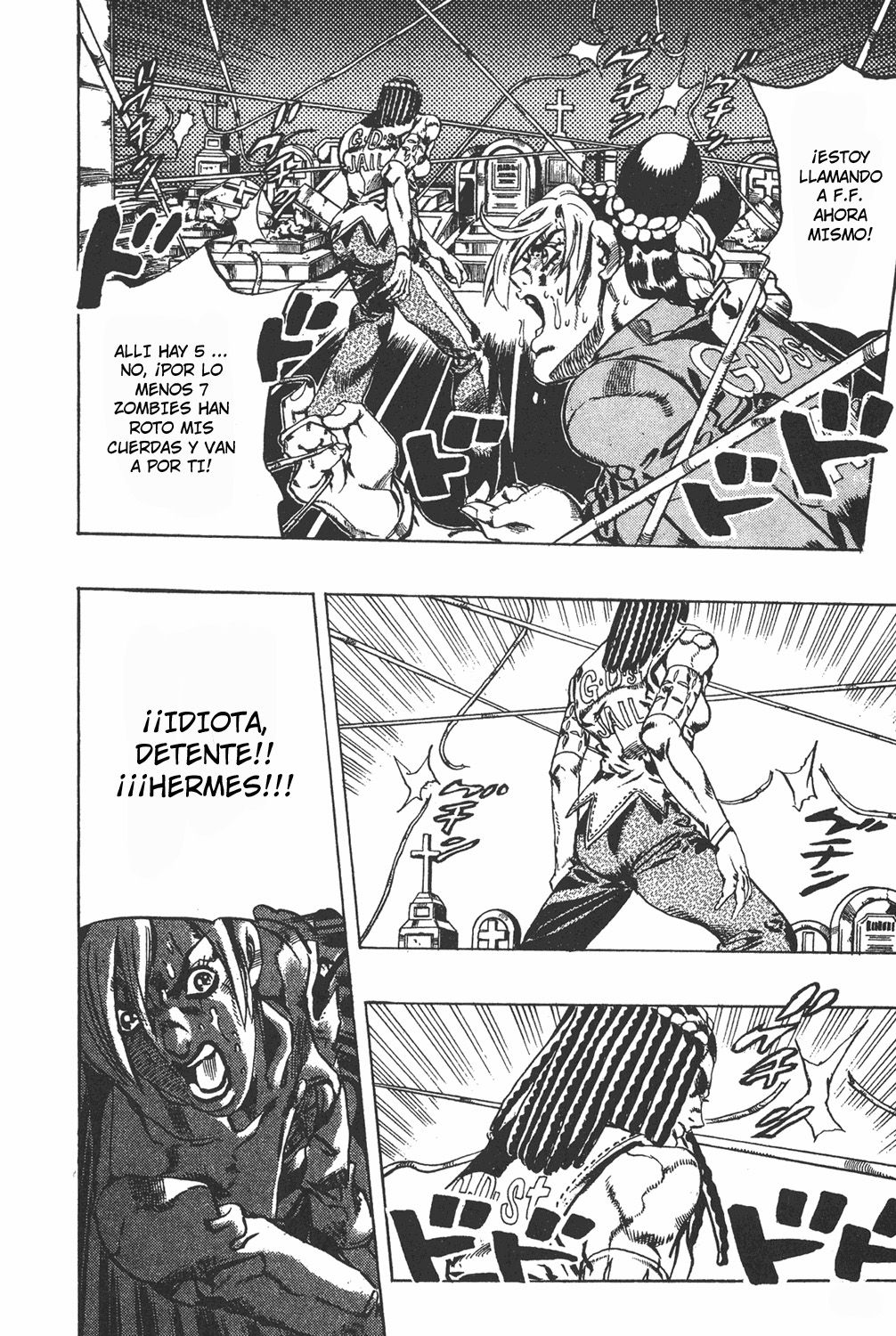 Read JoJo's Bizarre Adventure Parte 6 Stone Ocean ES Manga Online