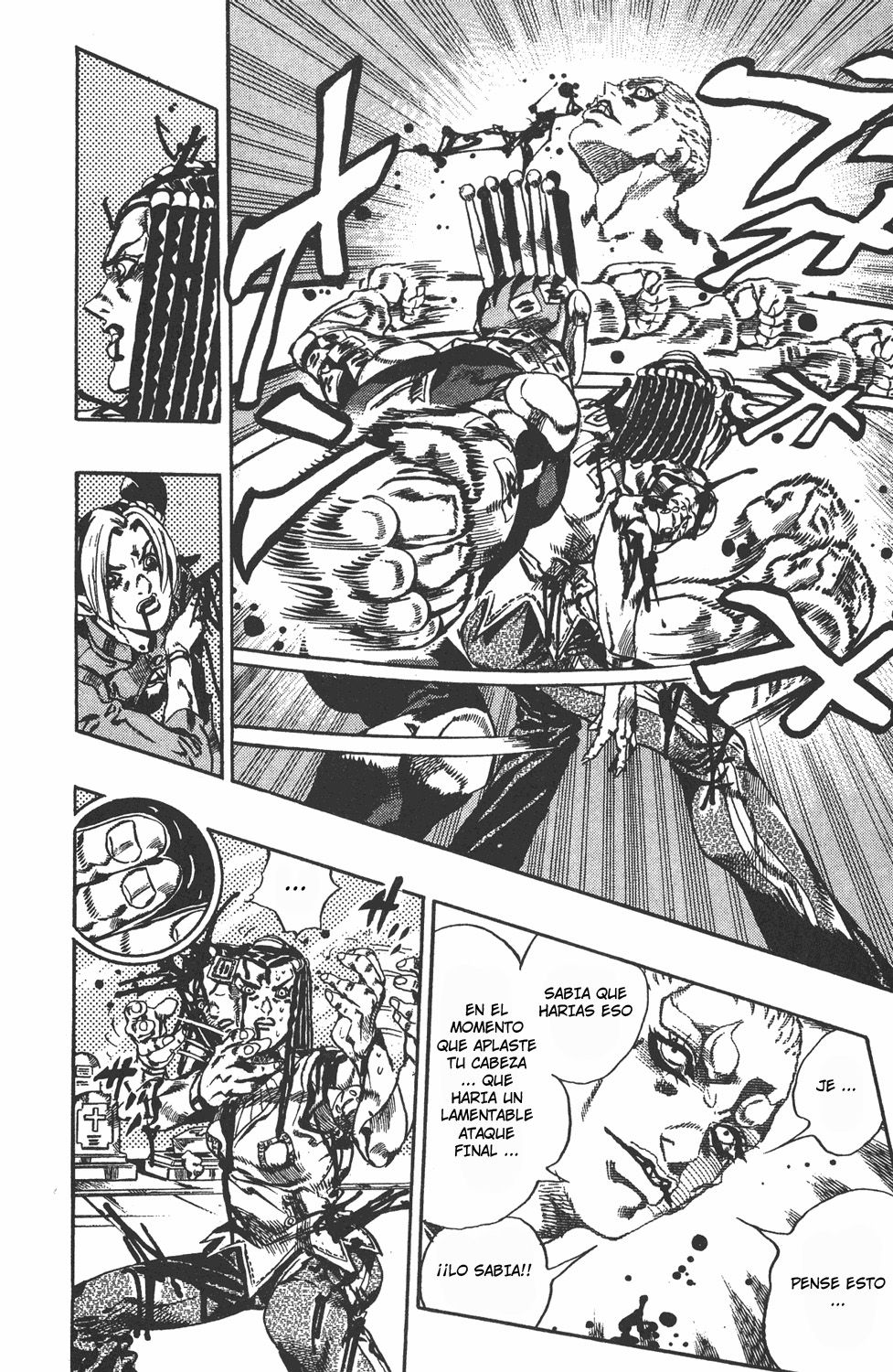 Read JoJo's Bizarre Adventure Parte 6 Stone Ocean ES Manga Online