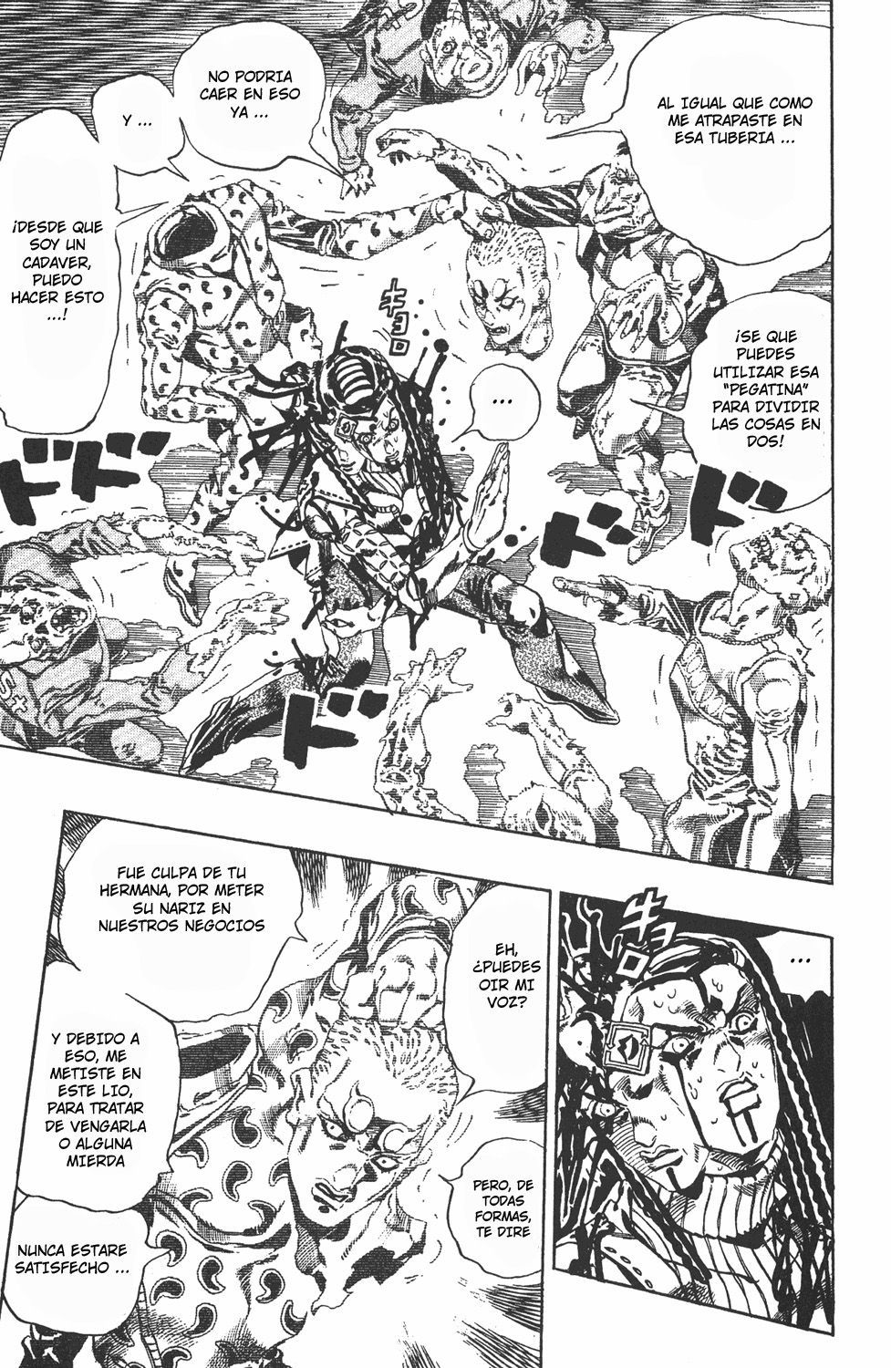 Read JoJo's Bizarre Adventure Parte 6 Stone Ocean ES Manga Online