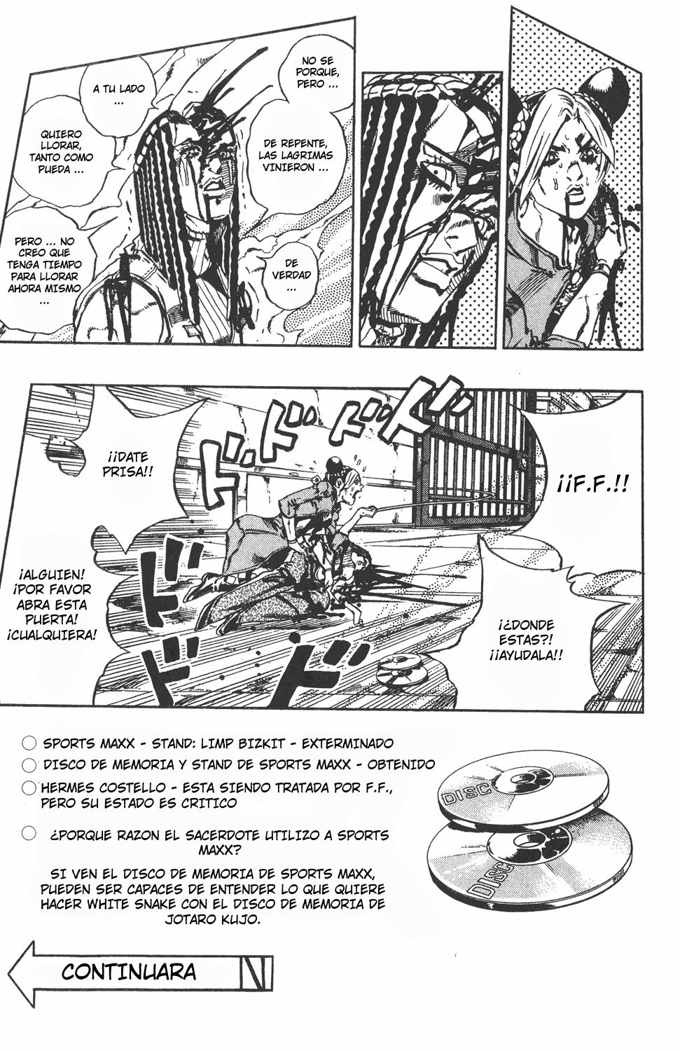 Read JoJo's Bizarre Adventure Parte 6 Stone Ocean ES Manga Online