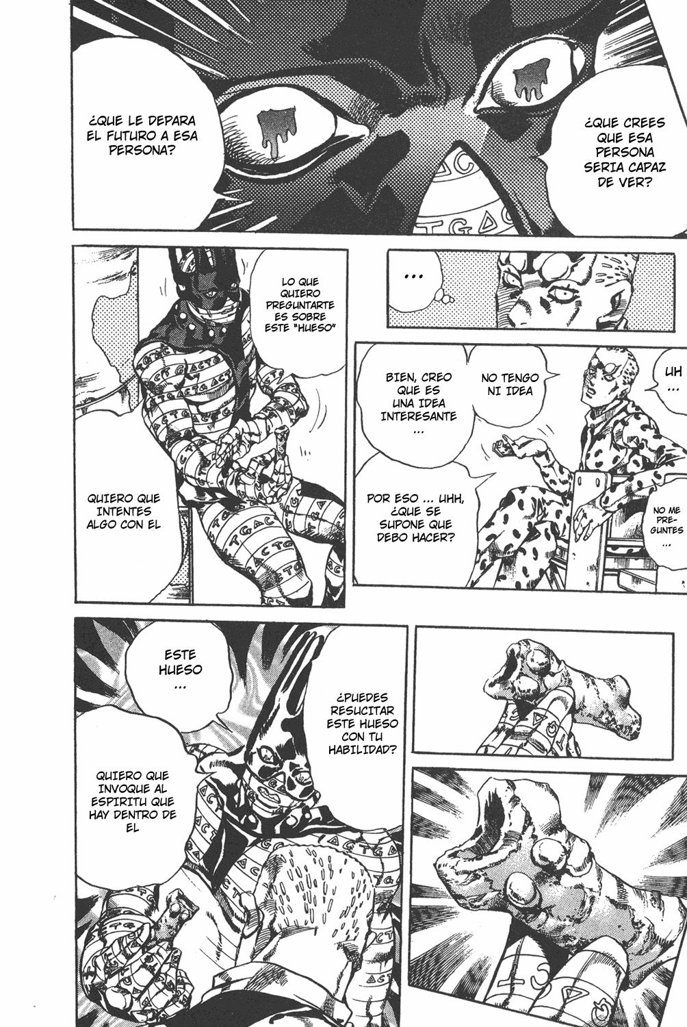 Read JoJo's Bizarre Adventure Parte 6 Stone Ocean ES Manga Online