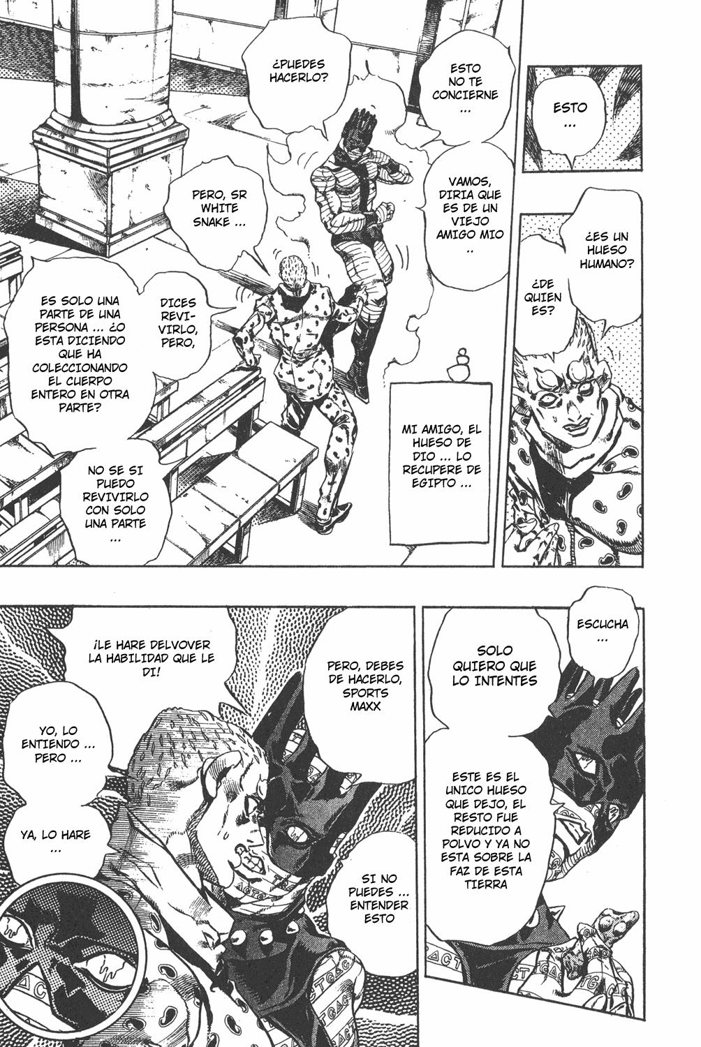 Read JoJo's Bizarre Adventure Parte 6 Stone Ocean ES Manga Online