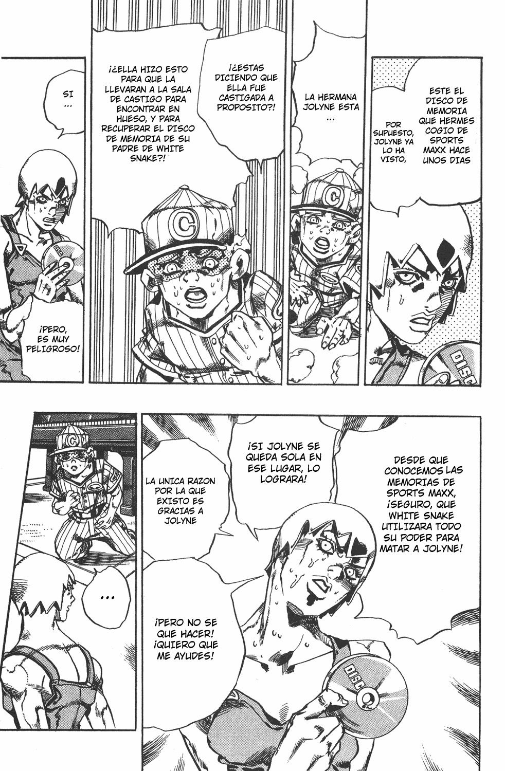 Read JoJo's Bizarre Adventure Parte 6 Stone Ocean ES Manga Online