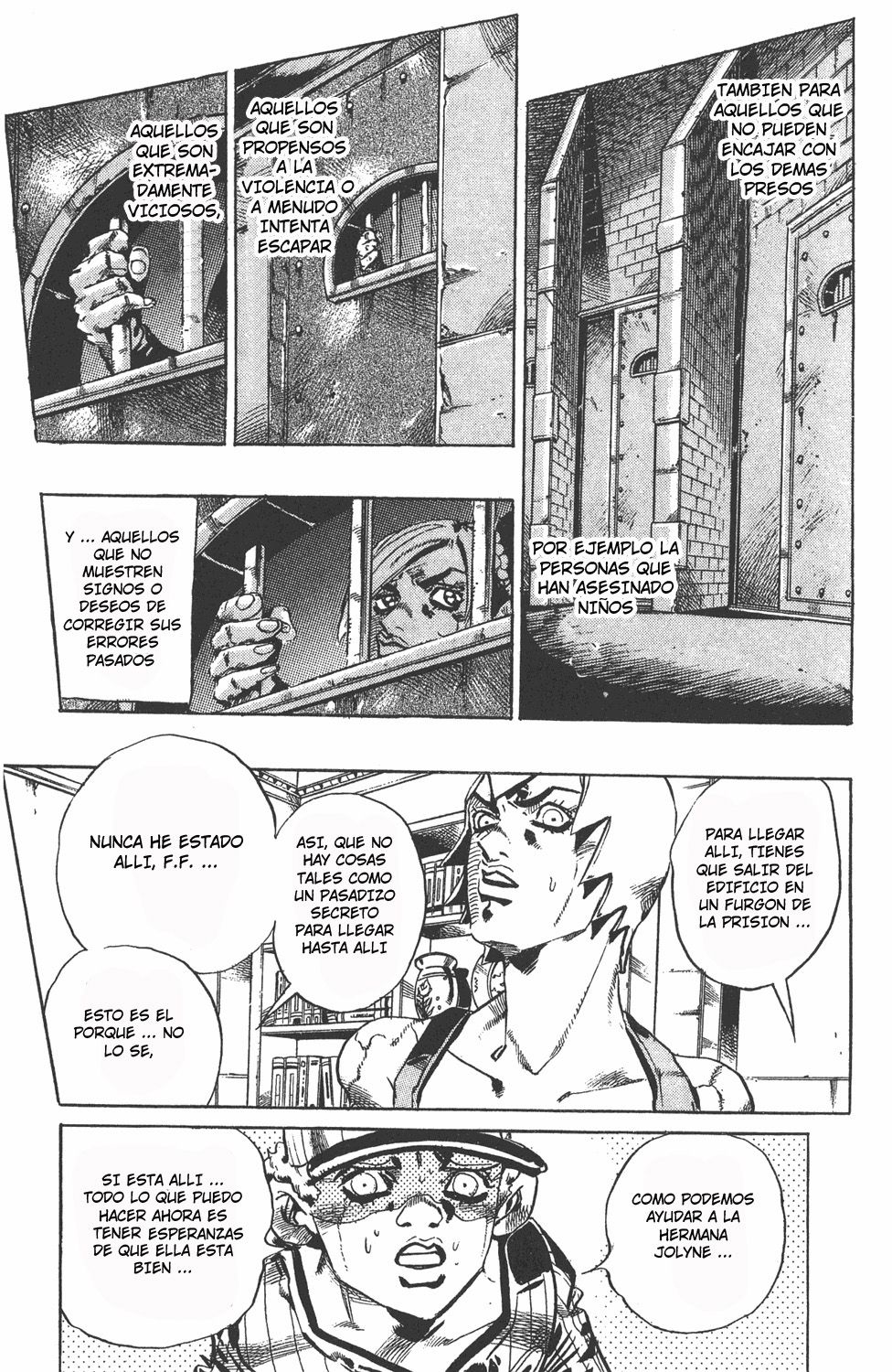 Read JoJo's Bizarre Adventure Parte 6 Stone Ocean ES Manga Online