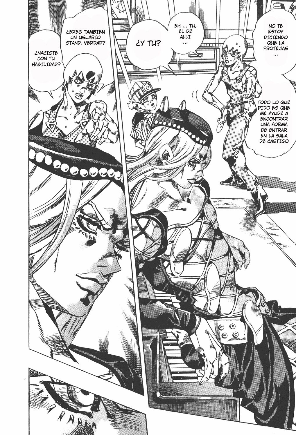 Read JoJo's Bizarre Adventure Parte 6 Stone Ocean ES Manga Online