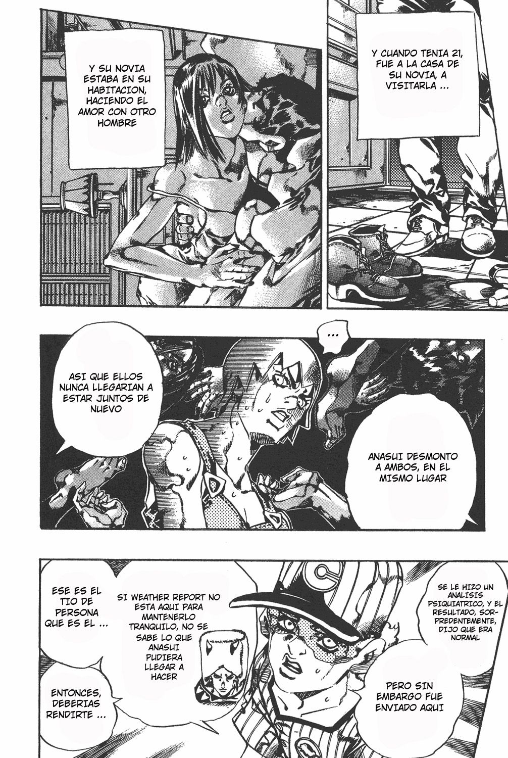 Read JoJo's Bizarre Adventure Parte 6 Stone Ocean ES Manga Online