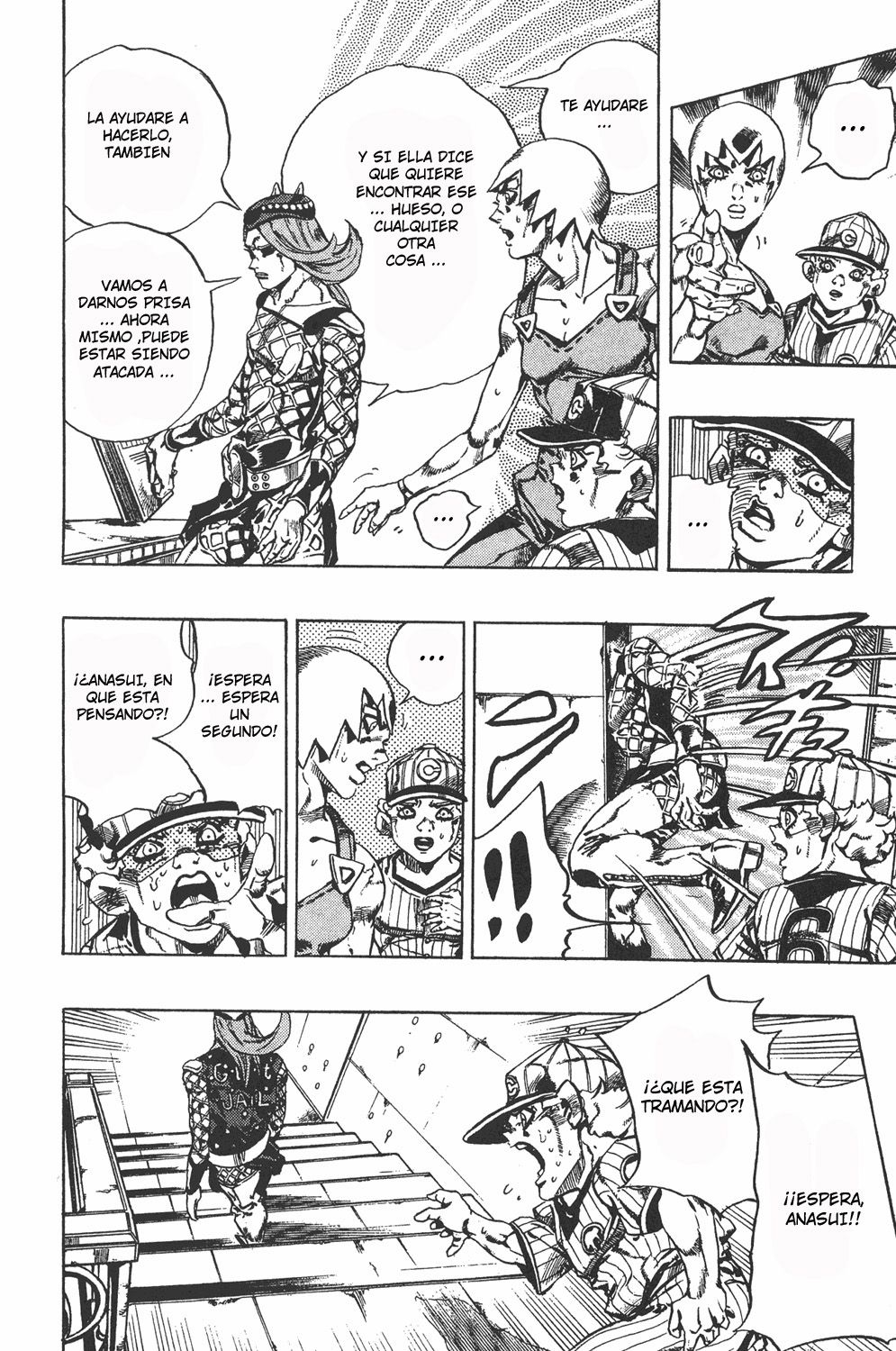 Read JoJo's Bizarre Adventure Parte 6 Stone Ocean ES Manga Online