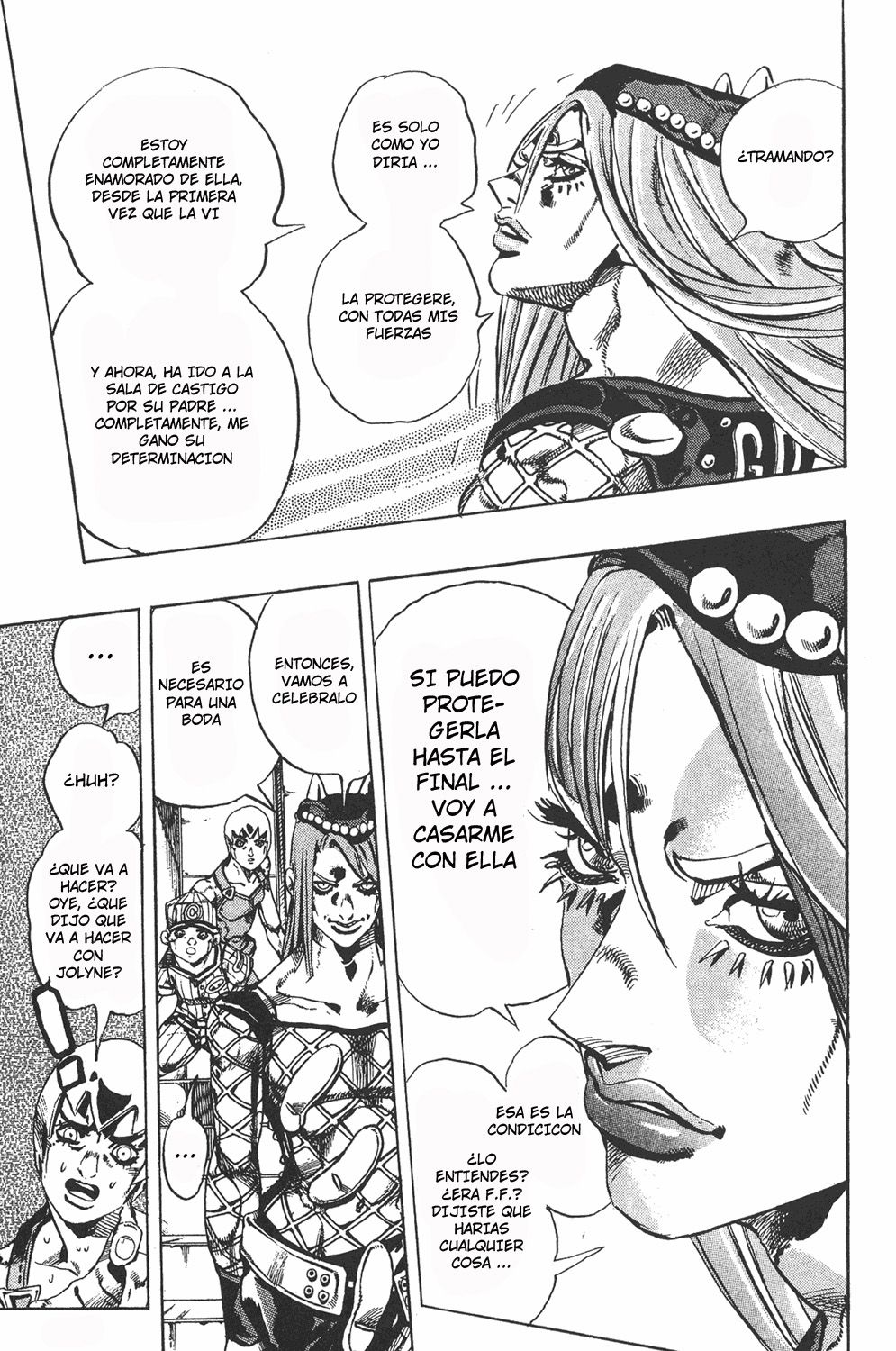 Read JoJo's Bizarre Adventure Parte 6 Stone Ocean ES Manga Online
