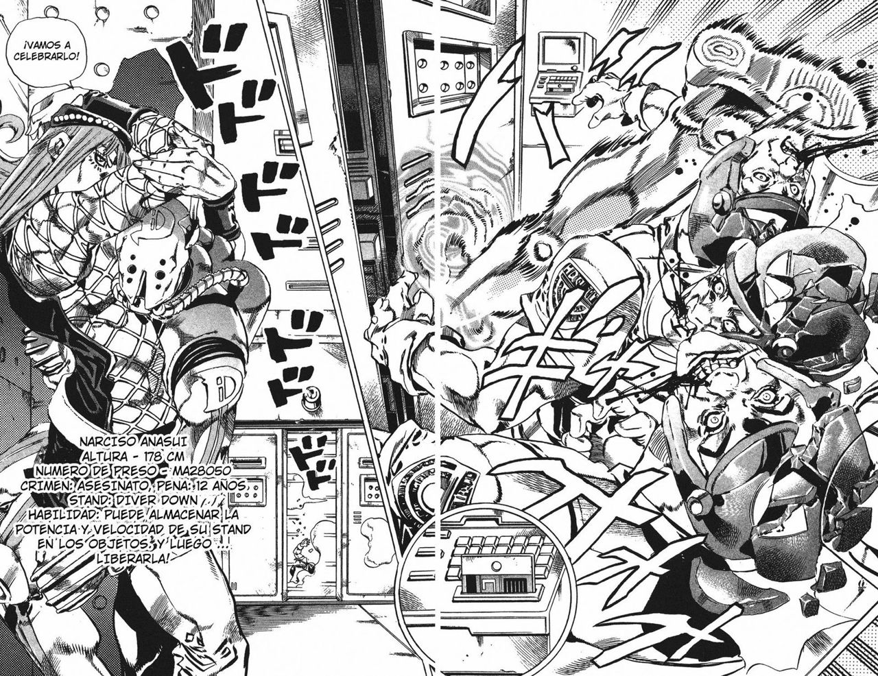 Read JoJo's Bizarre Adventure Parte 6 Stone Ocean ES Manga Online