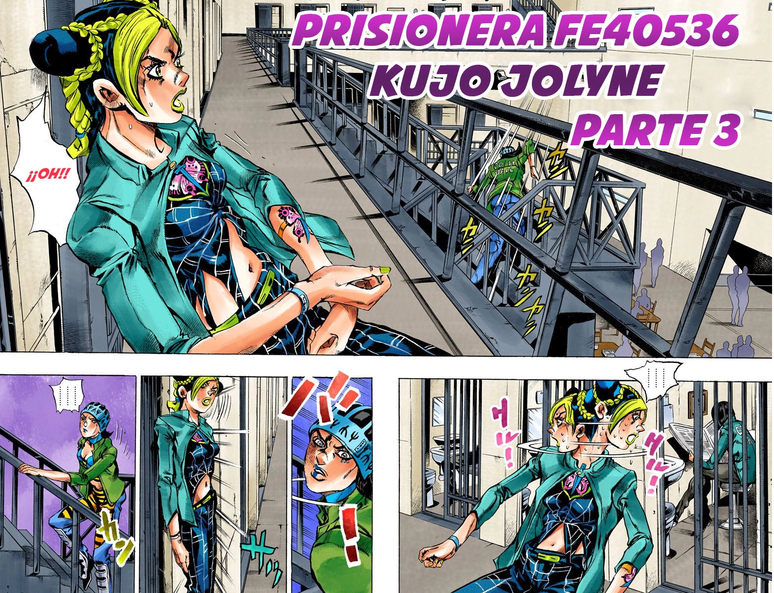 Read JoJo's Bizarre Adventure Parte 6 Stone Ocean ES Manga Online