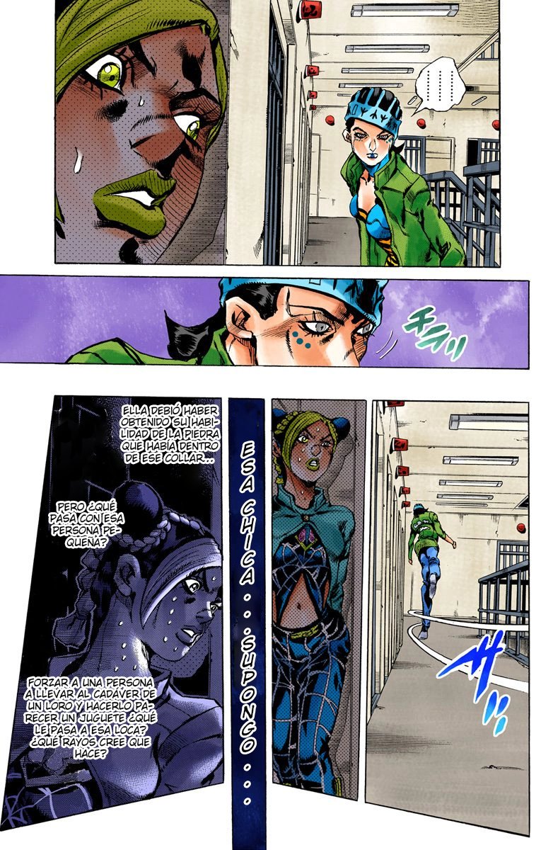 Read JoJo's Bizarre Adventure Parte 6 Stone Ocean ES Manga Online