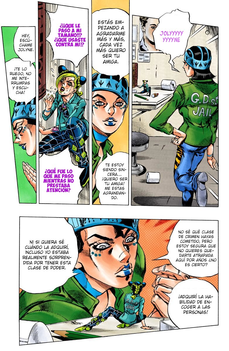 Read JoJo's Bizarre Adventure Parte 6 Stone Ocean ES Manga Online