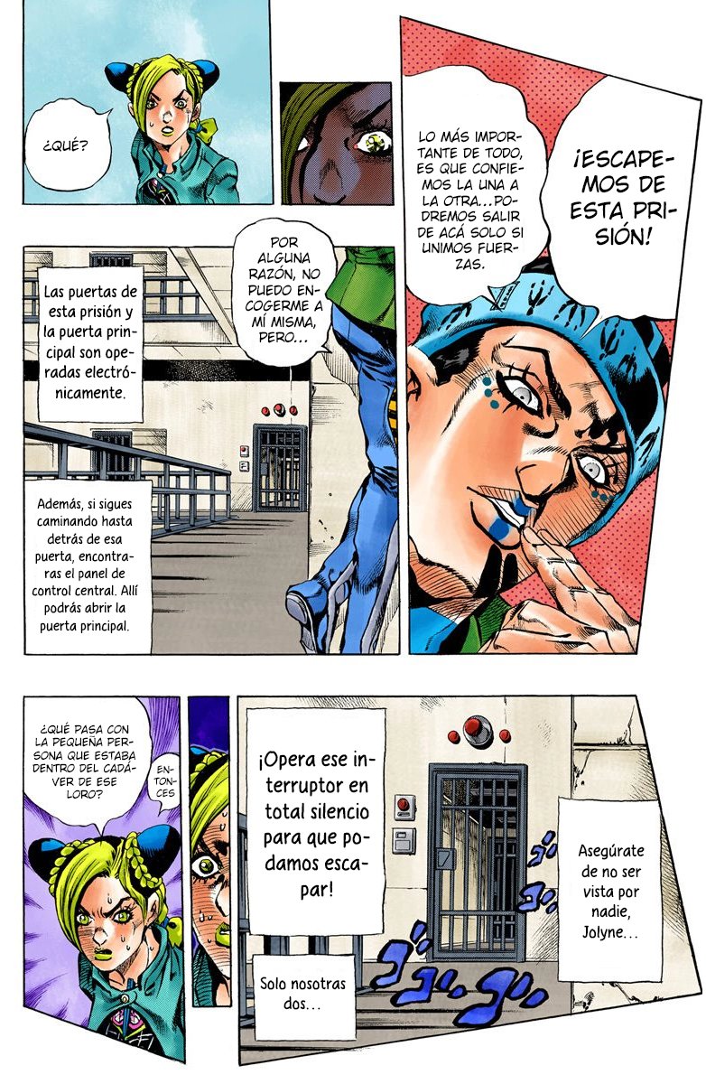 Read JoJo's Bizarre Adventure Parte 6 Stone Ocean ES Manga Online