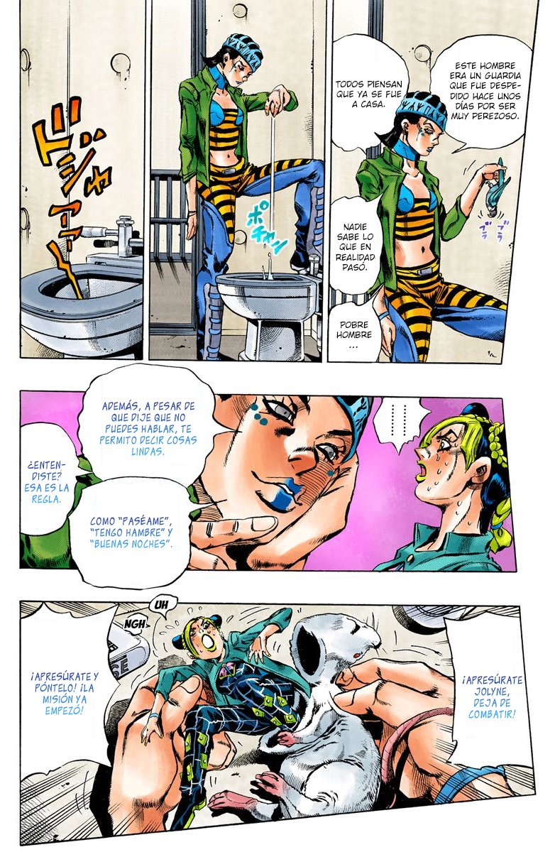 Read JoJo's Bizarre Adventure Parte 6 Stone Ocean ES Manga Online