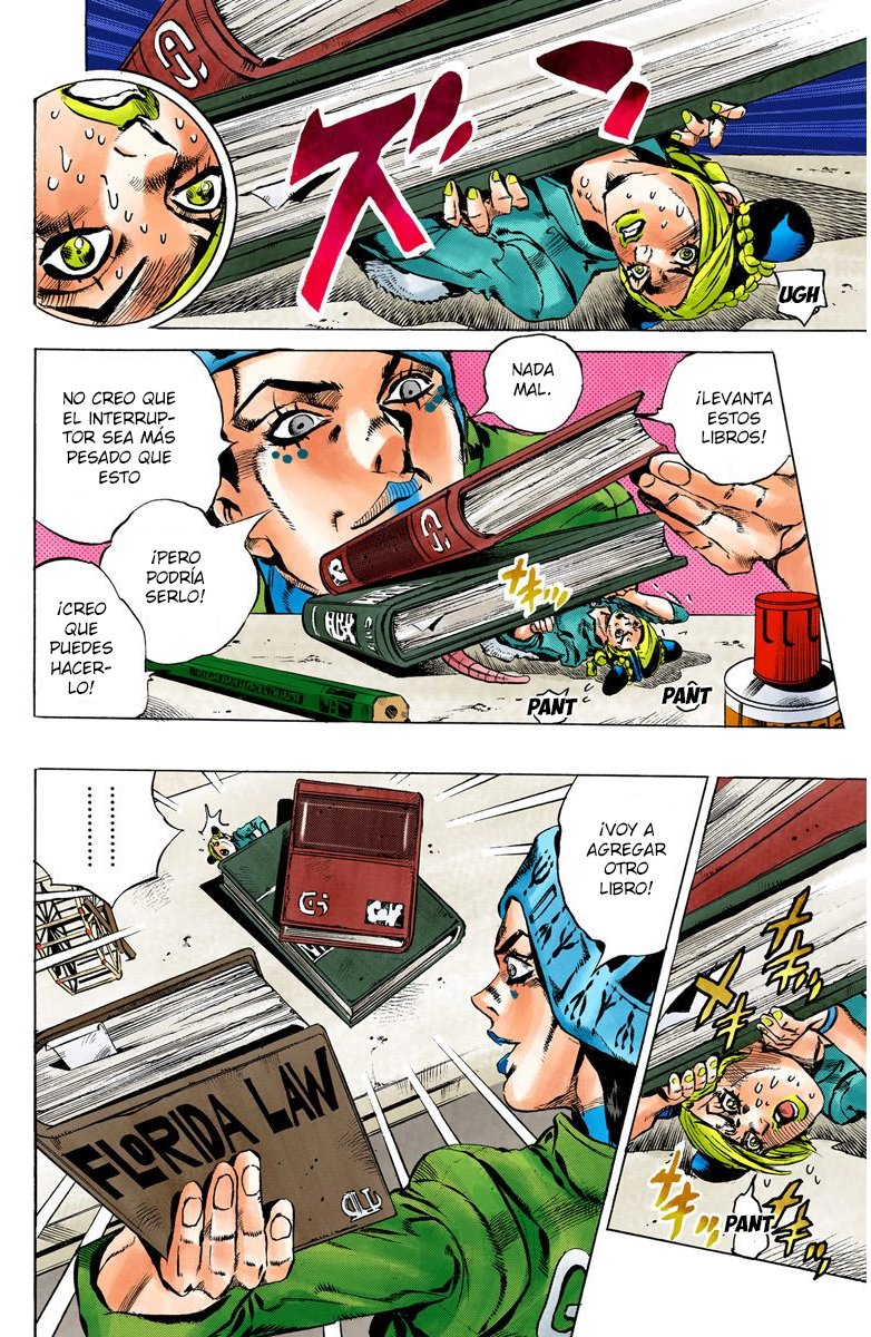 Read JoJo's Bizarre Adventure Parte 6 Stone Ocean ES Manga Online