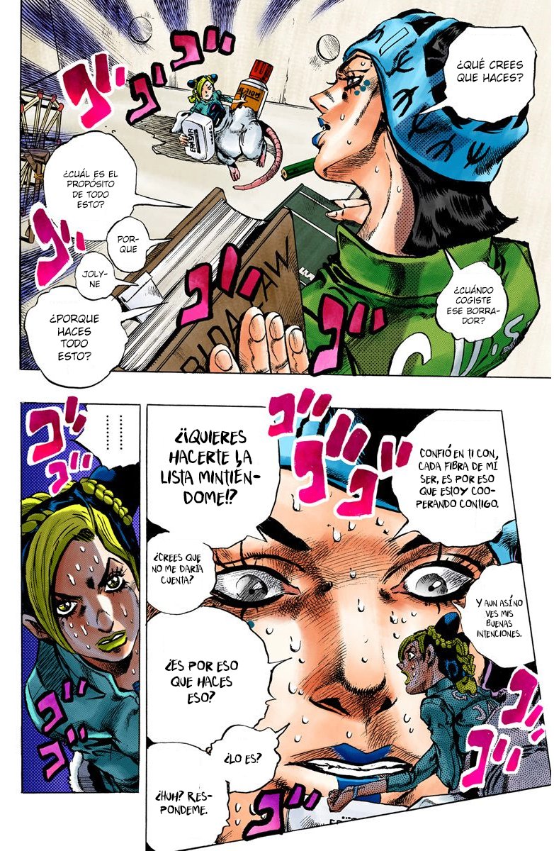 Read JoJo's Bizarre Adventure Parte 6 Stone Ocean ES Manga Online