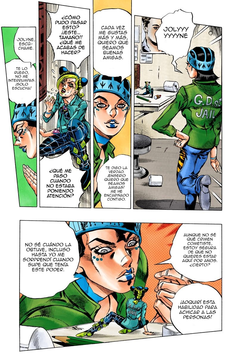 Read JoJo's Bizarre Adventure Parte 6 Stone Ocean ES Manga Online