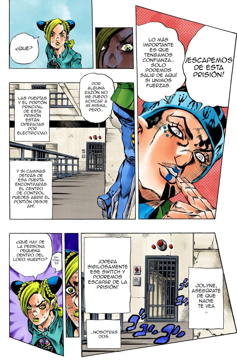 Read JoJo's Bizarre Adventure Parte 6 Stone Ocean ES Manga Online