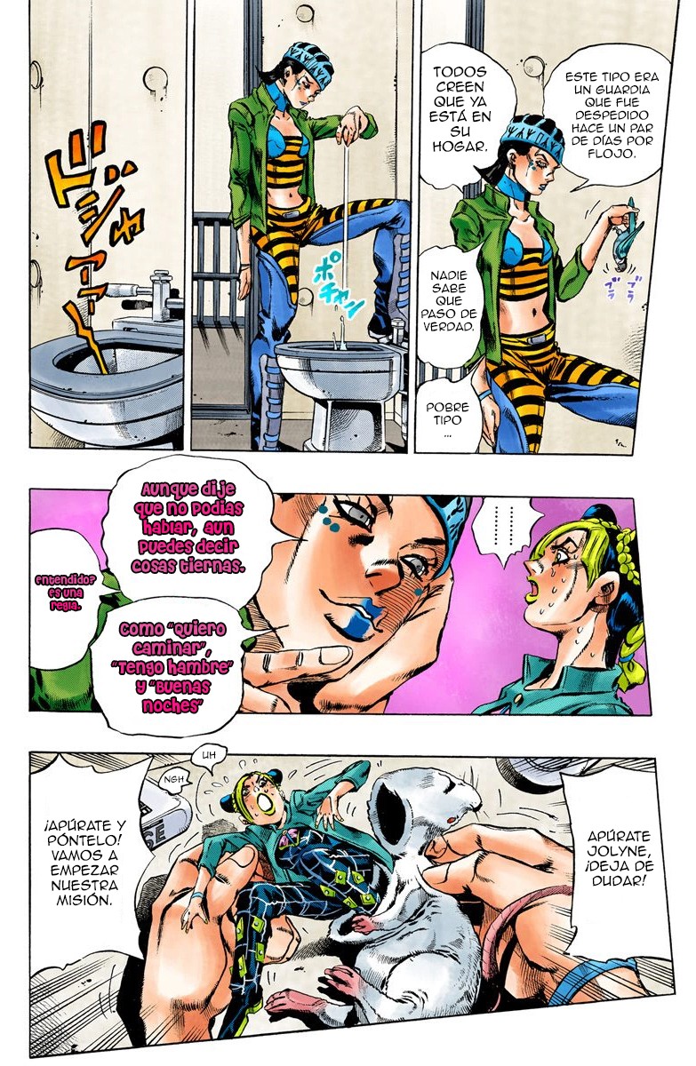 Read JoJo's Bizarre Adventure Parte 6 Stone Ocean ES Manga Online
