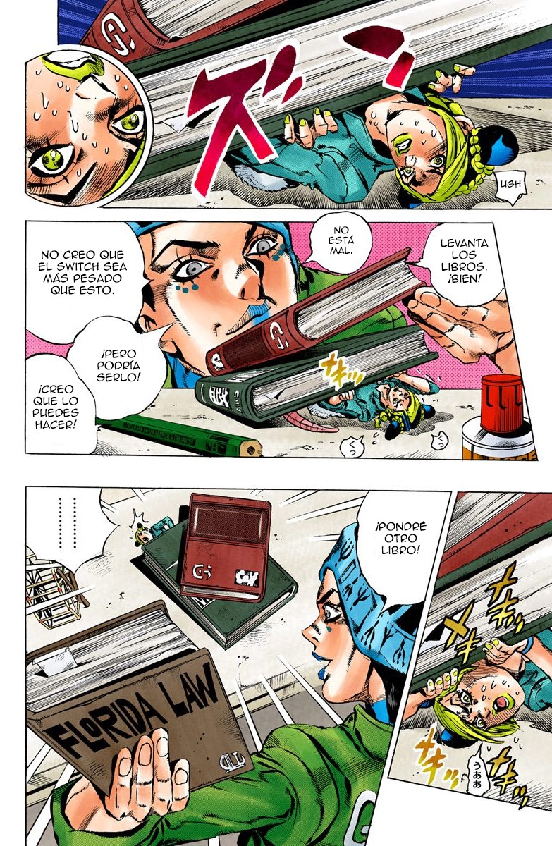 Read JoJo's Bizarre Adventure Parte 6 Stone Ocean ES Manga Online