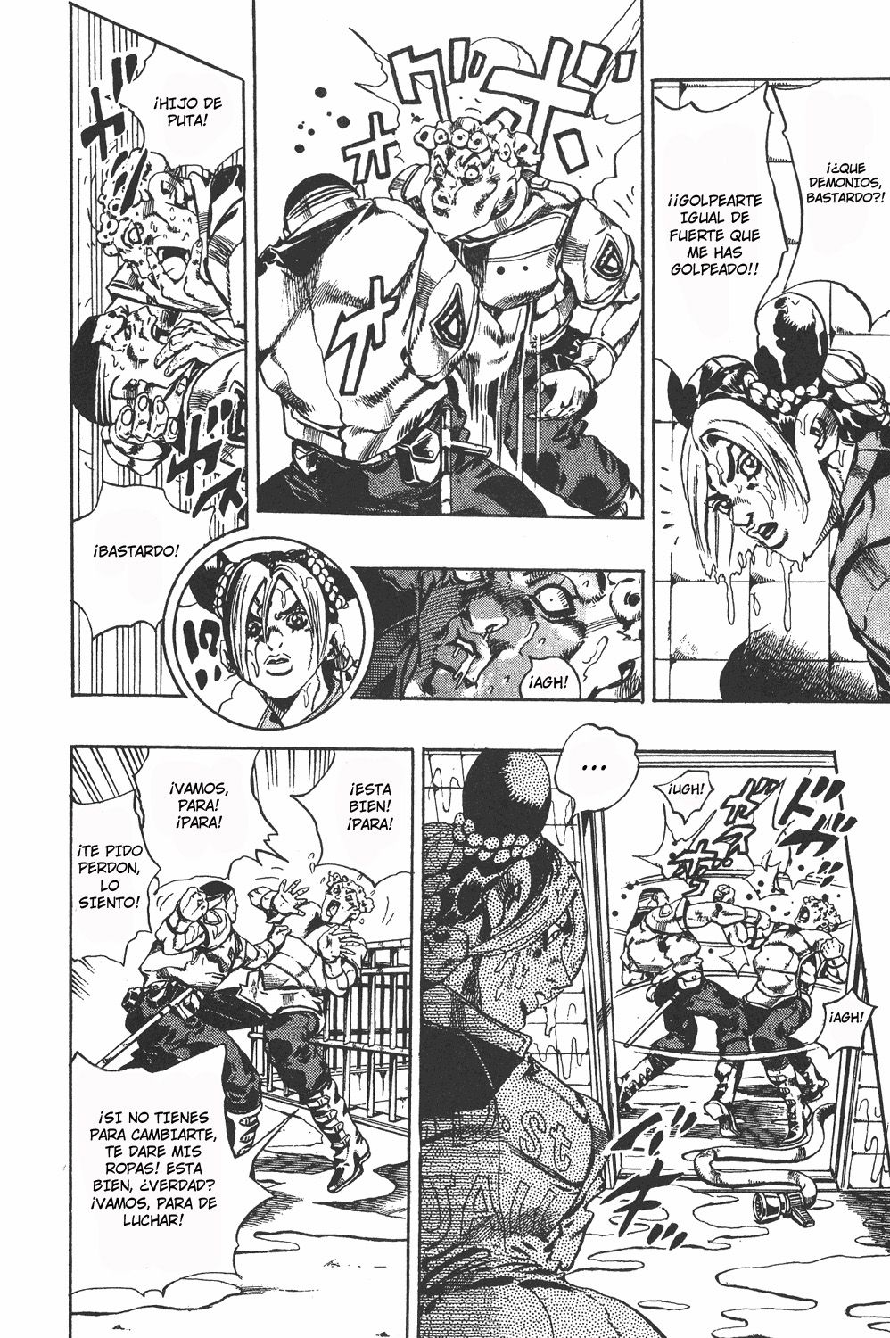 Read JoJo's Bizarre Adventure Parte 6 Stone Ocean ES Manga Online