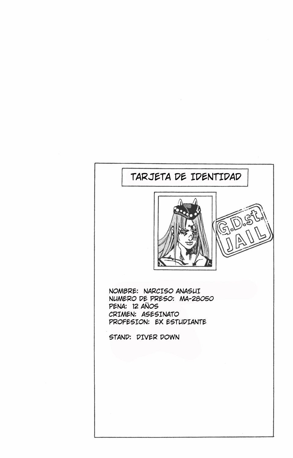 Read JoJo's Bizarre Adventure Parte 6 Stone Ocean ES Manga Online