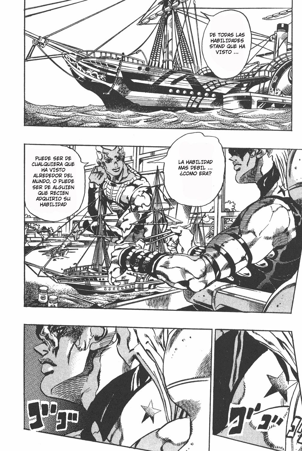 Read JoJo's Bizarre Adventure Parte 6 Stone Ocean ES Manga Online