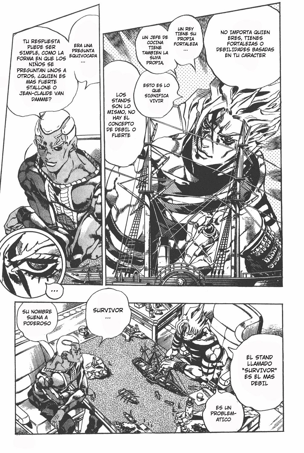 Read JoJo's Bizarre Adventure Parte 6 Stone Ocean ES Manga Online