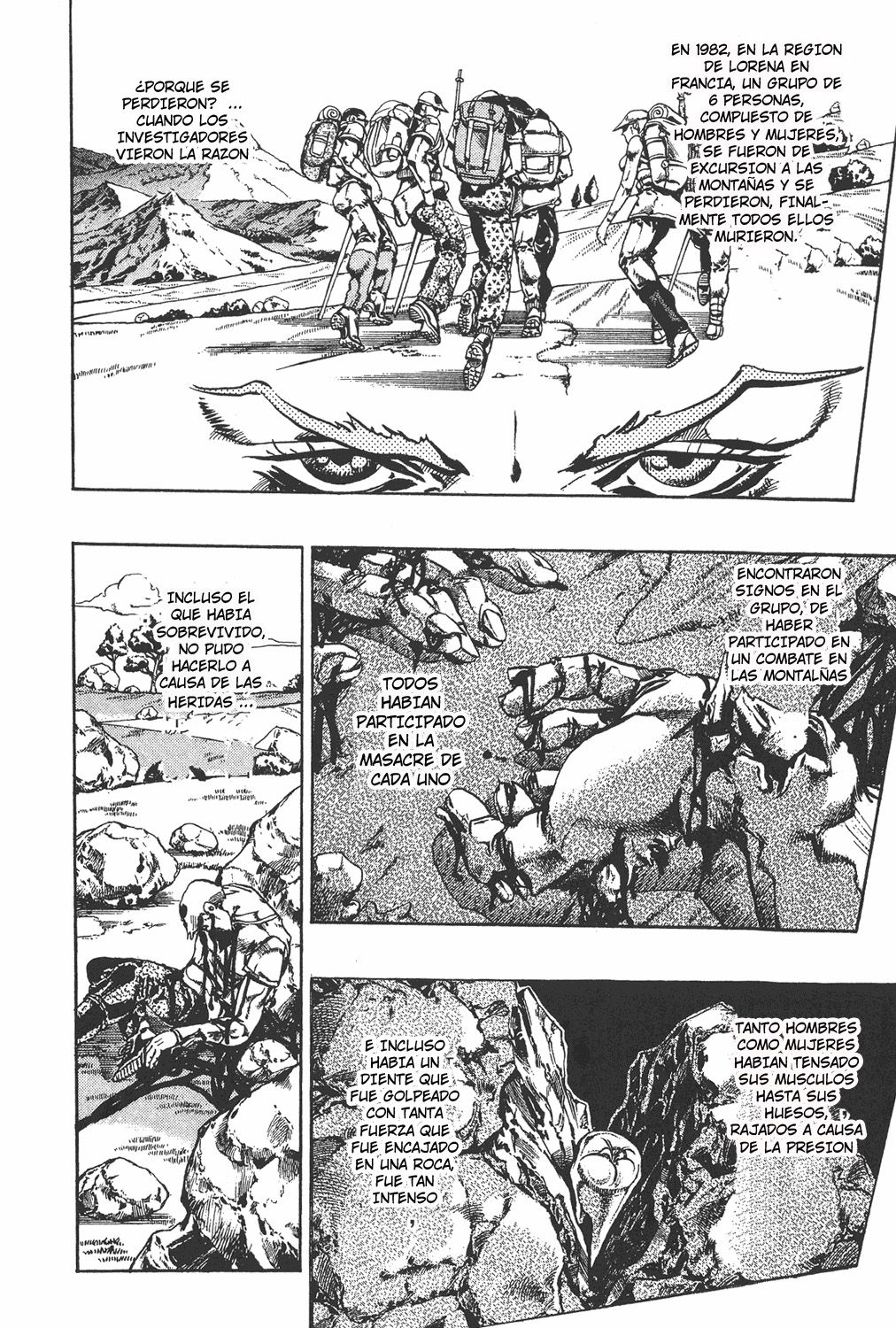 Read JoJo's Bizarre Adventure Parte 6 Stone Ocean ES Manga Online