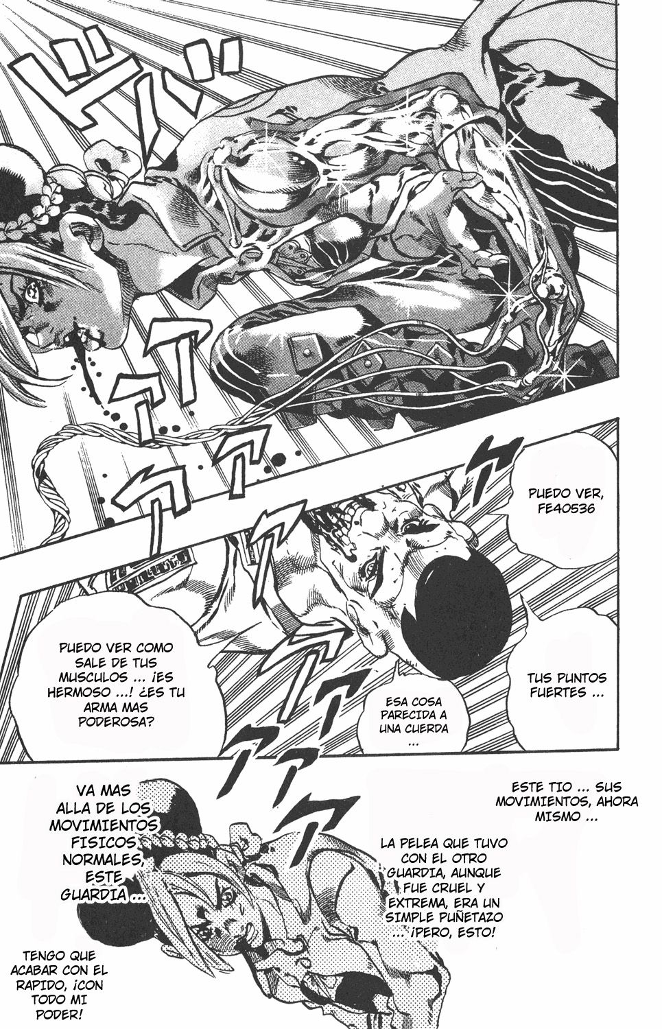 Read JoJo's Bizarre Adventure Parte 6 Stone Ocean ES Manga Online