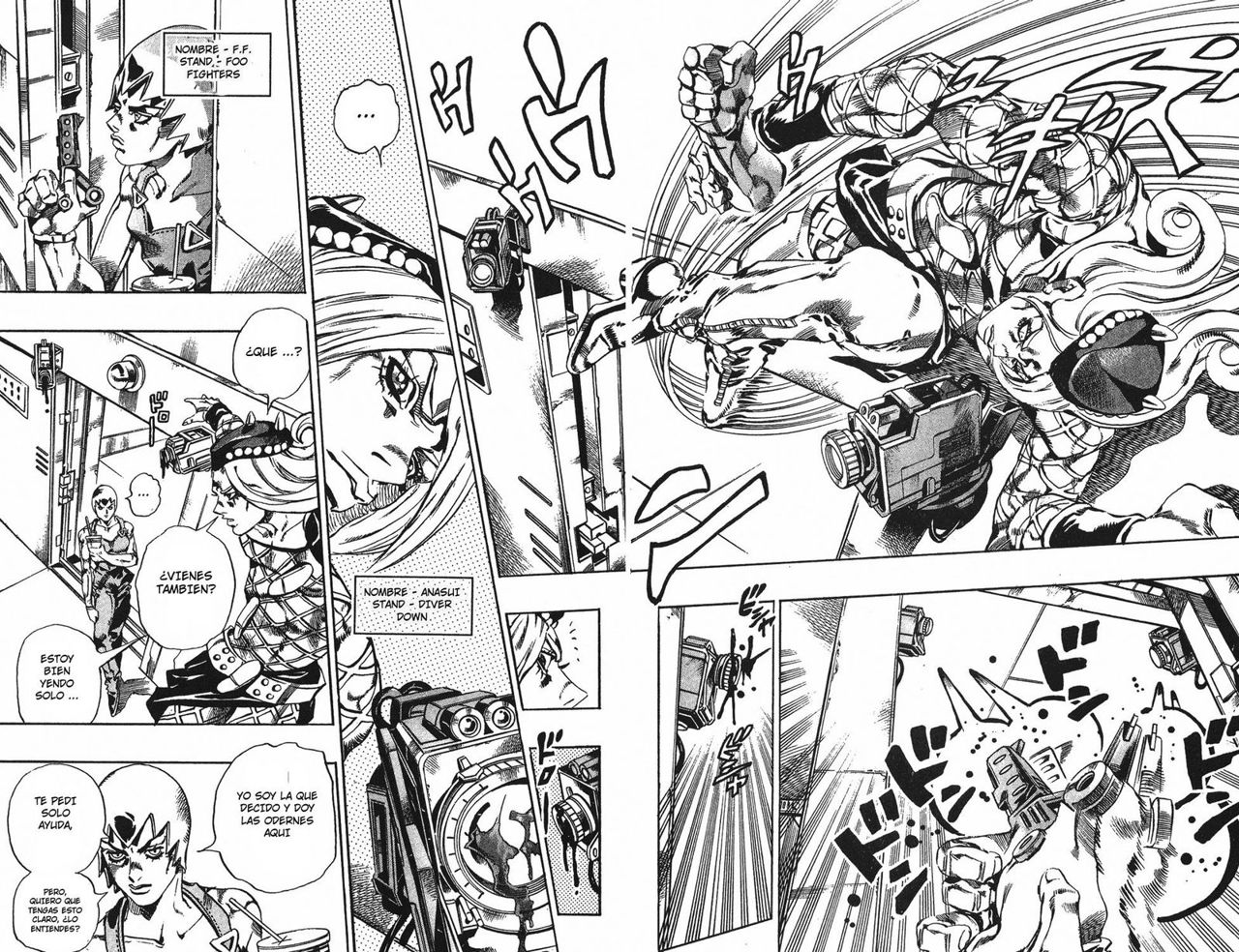 Read JoJo's Bizarre Adventure Parte 6 Stone Ocean ES Manga Online