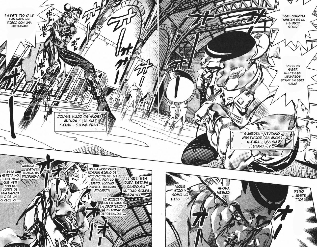 Read JoJo's Bizarre Adventure Parte 6 Stone Ocean ES Manga Online