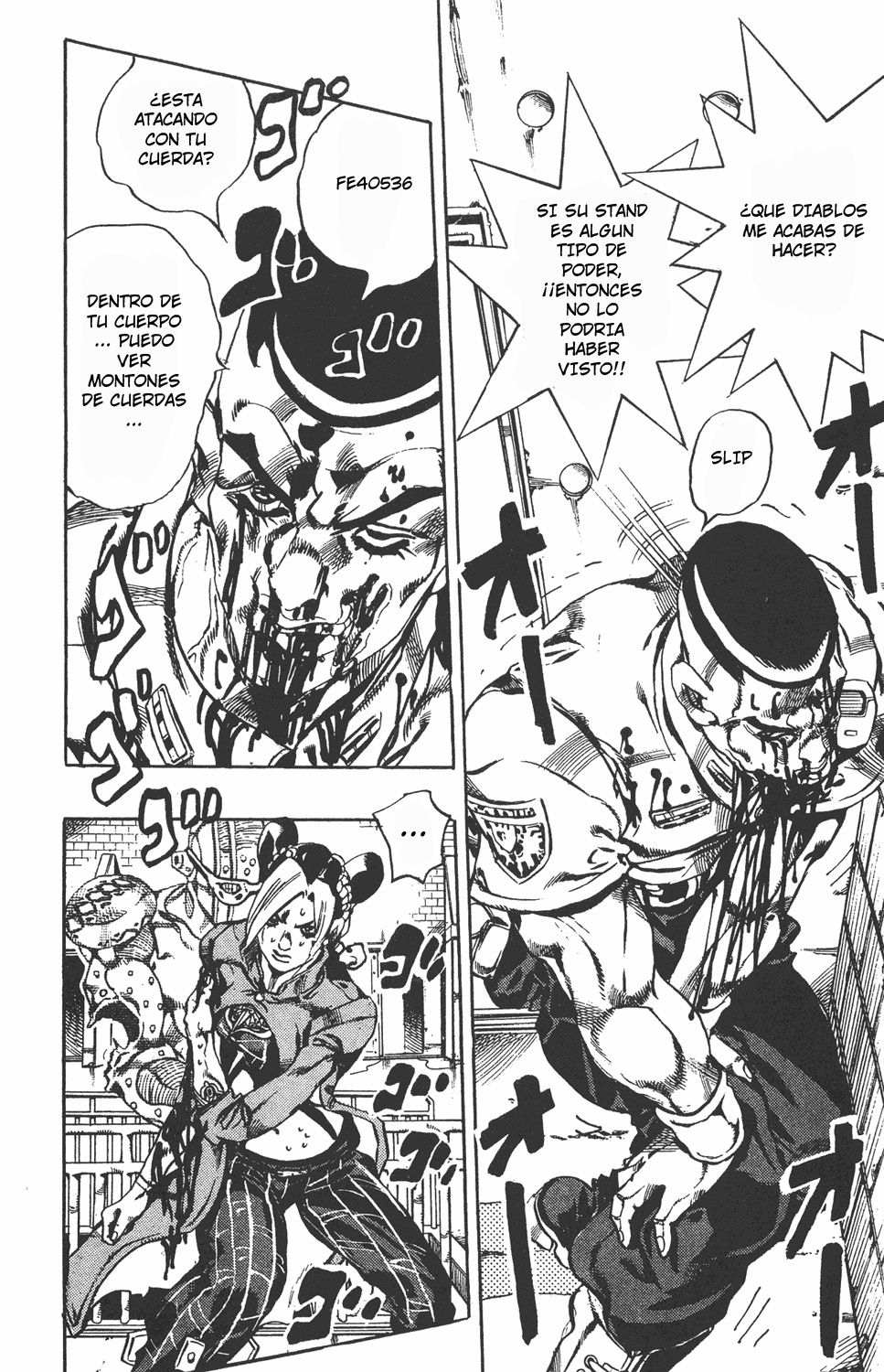 Read JoJo's Bizarre Adventure Parte 6 Stone Ocean ES Manga Online