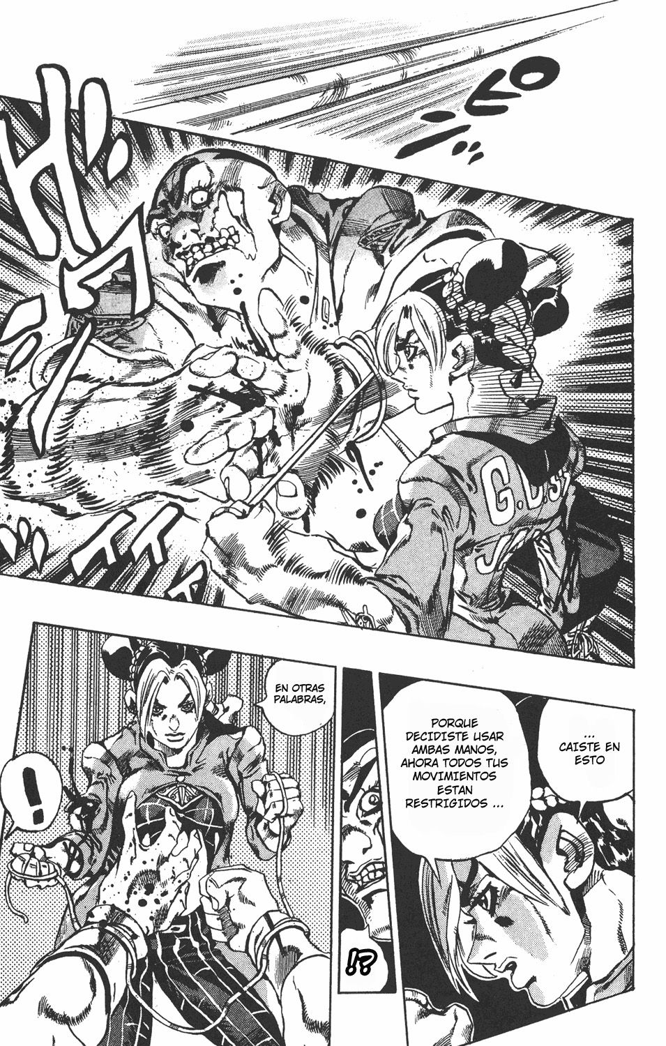 Read JoJo's Bizarre Adventure Parte 6 Stone Ocean ES Manga Online