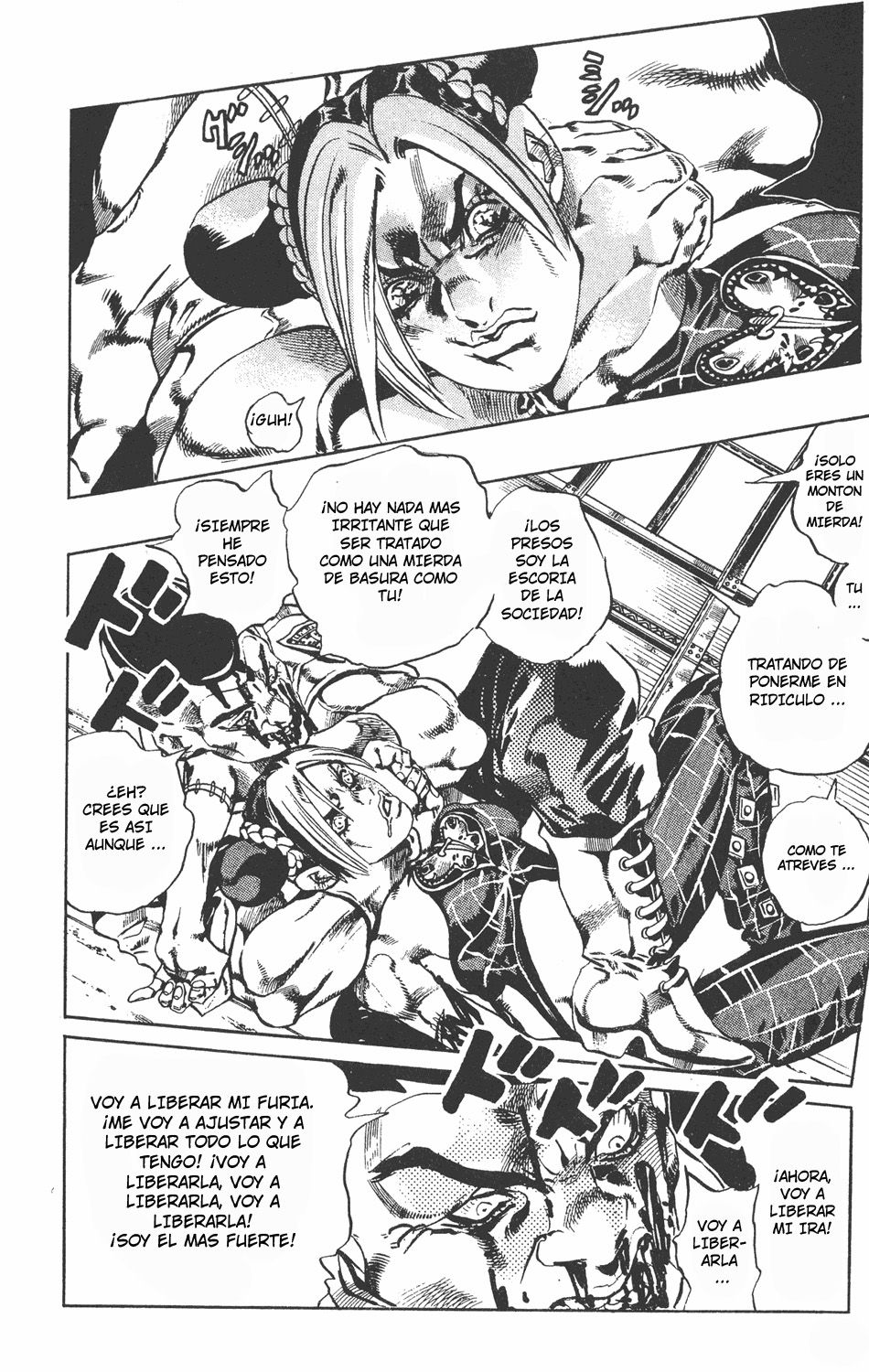 Read JoJo's Bizarre Adventure Parte 6 Stone Ocean ES Manga Online