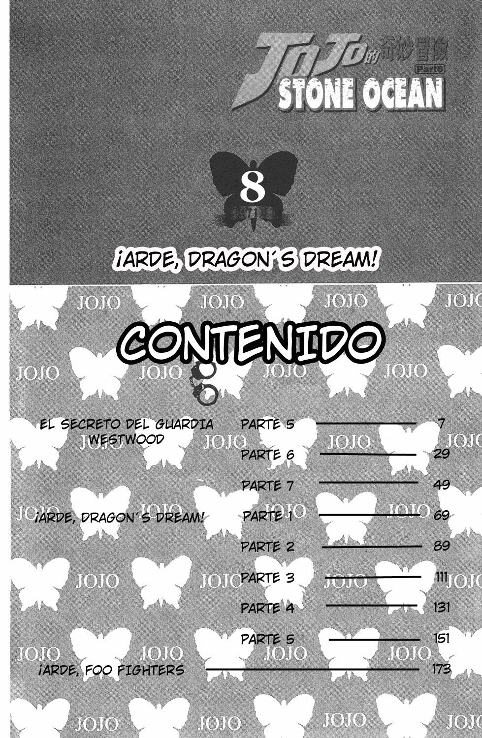 Read JoJo's Bizarre Adventure Parte 6 Stone Ocean ES Manga Online