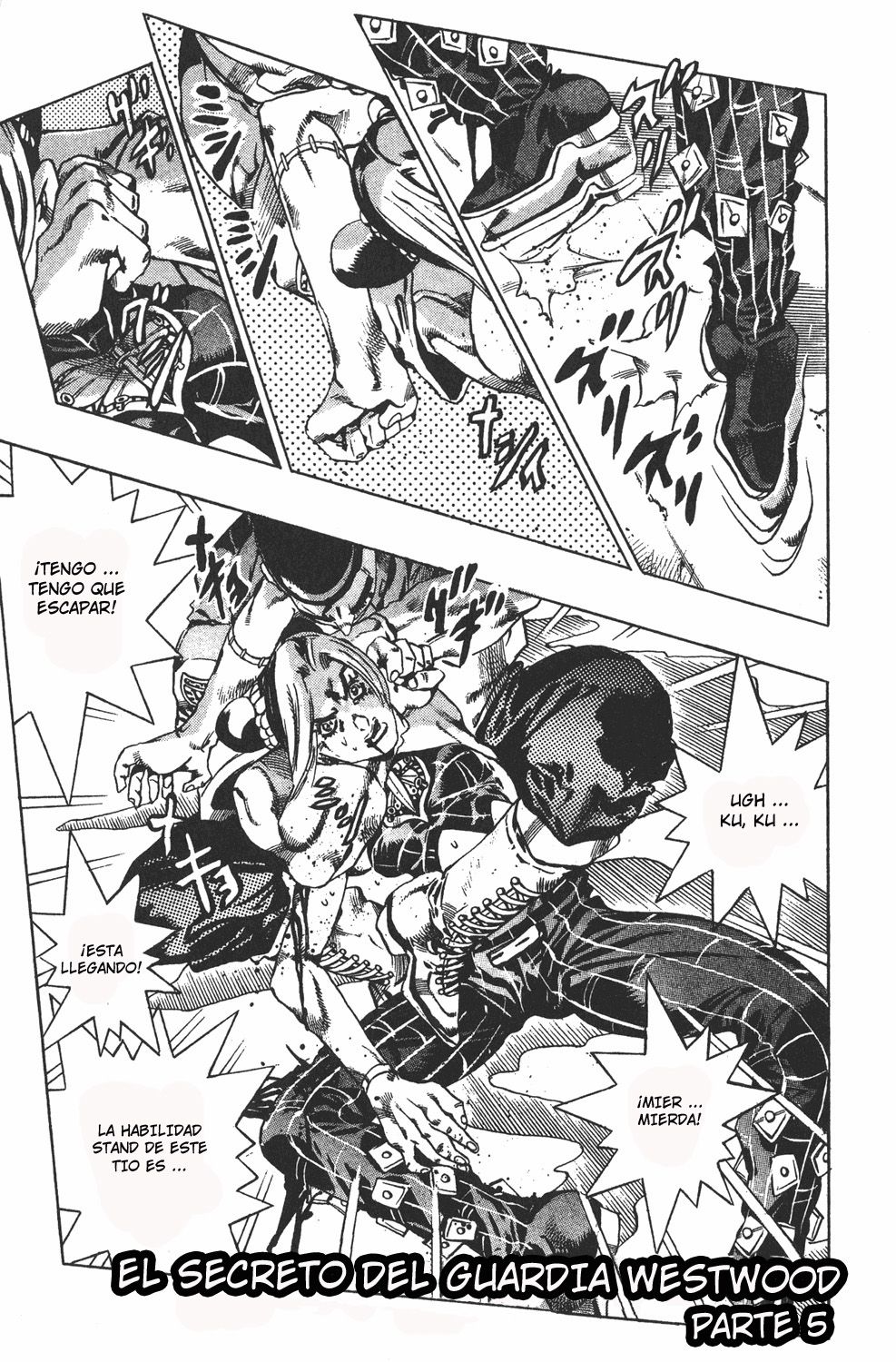 Read JoJo's Bizarre Adventure Parte 6 Stone Ocean ES Manga Online