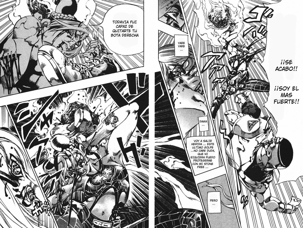 Read JoJo's Bizarre Adventure Parte 6 Stone Ocean ES Manga Online