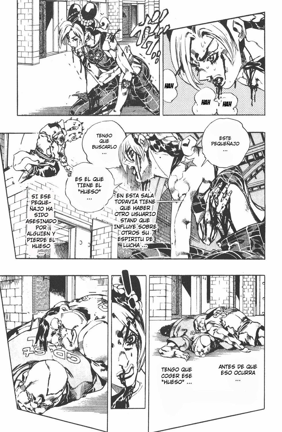 Read JoJo's Bizarre Adventure Parte 6 Stone Ocean ES Manga Online