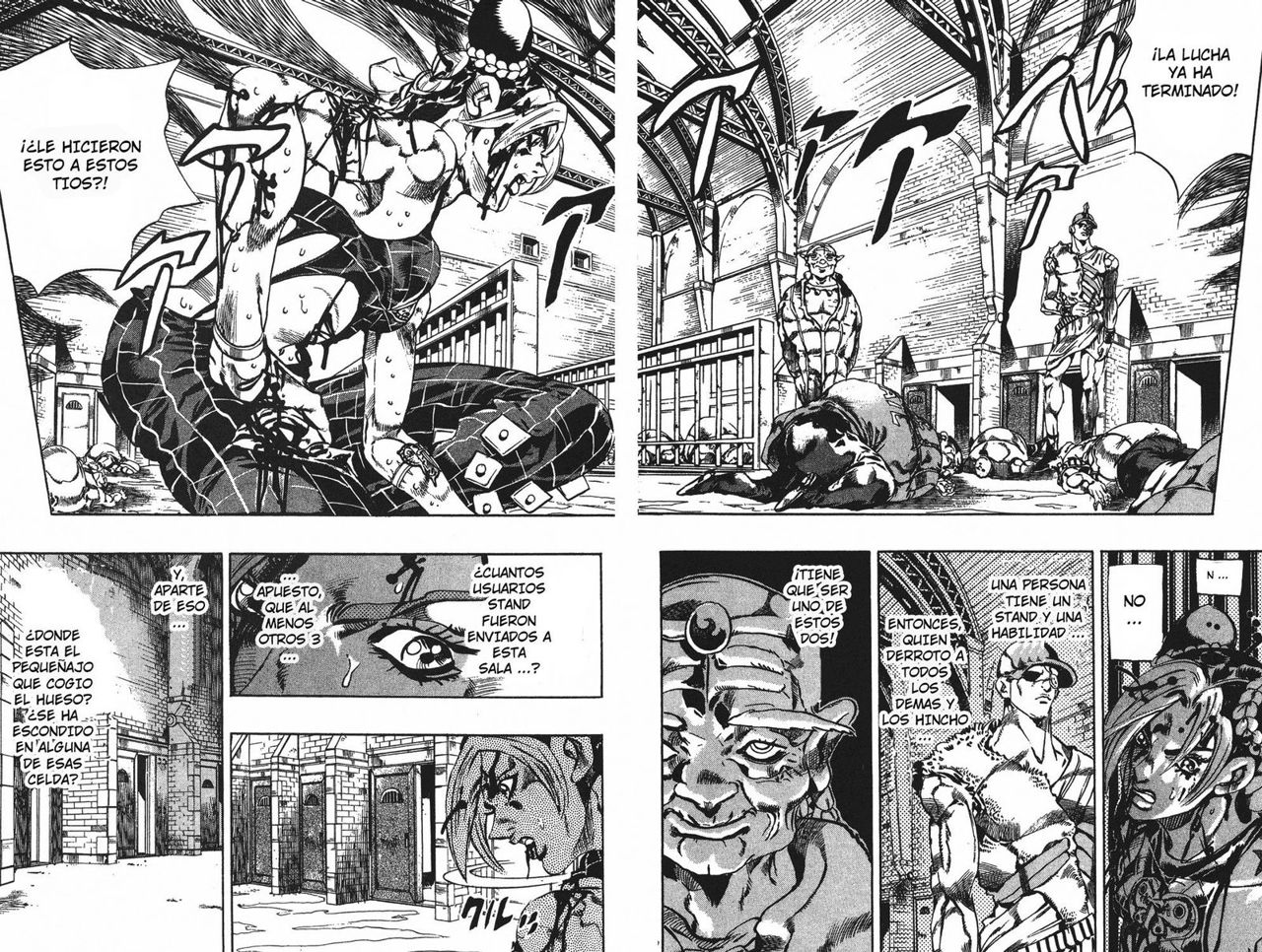 Read JoJo's Bizarre Adventure Parte 6 Stone Ocean ES Manga Online