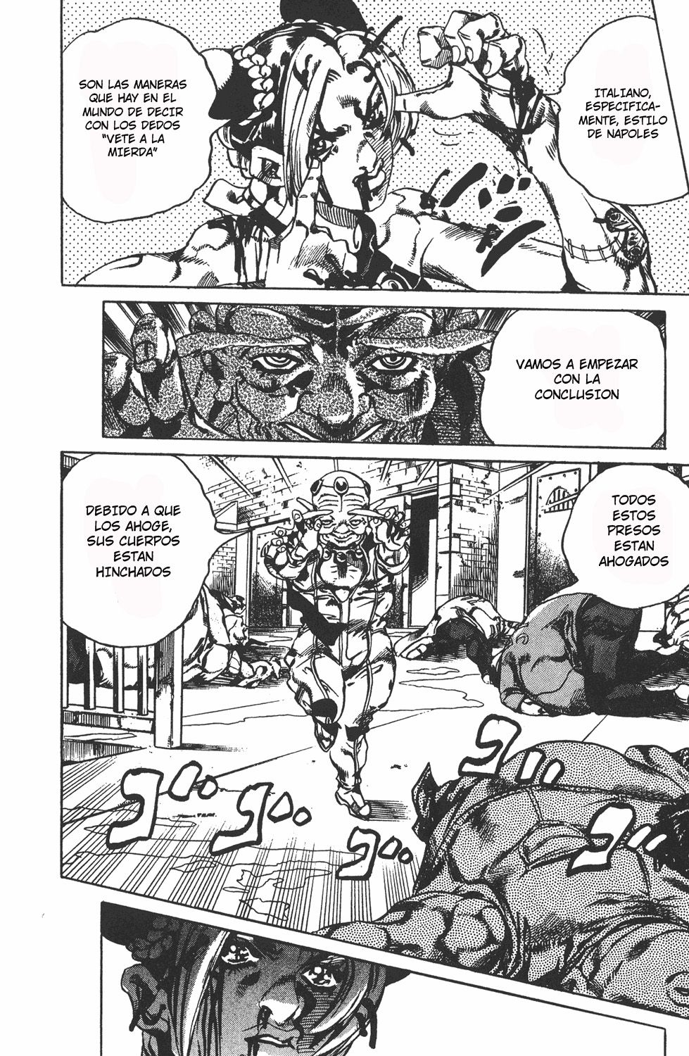 Read JoJo's Bizarre Adventure Parte 6 Stone Ocean ES Manga Online