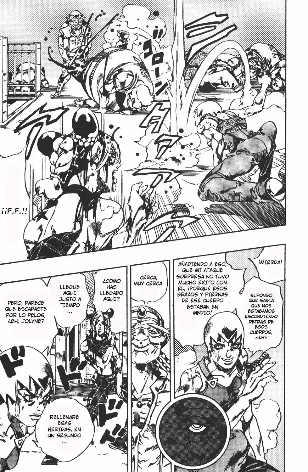 Read JoJo's Bizarre Adventure Parte 6 Stone Ocean ES Manga Online