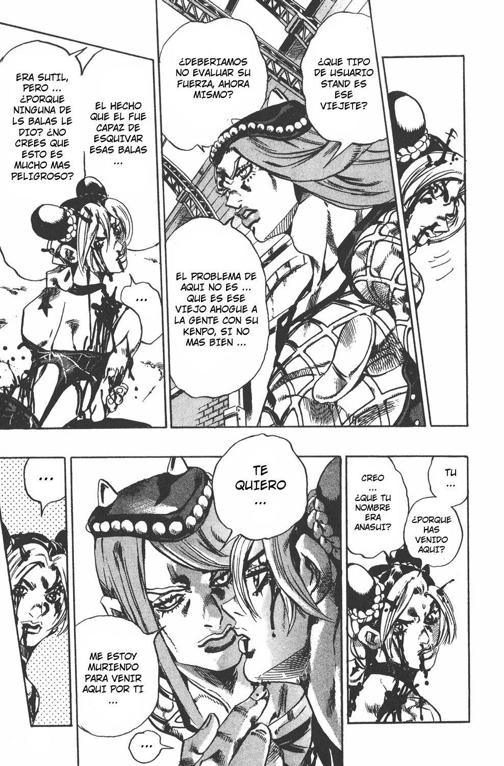 Read JoJo's Bizarre Adventure Parte 6 Stone Ocean ES Manga Online
