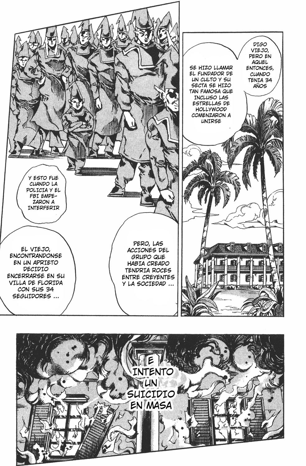Read JoJo's Bizarre Adventure Parte 6 Stone Ocean ES Manga Online