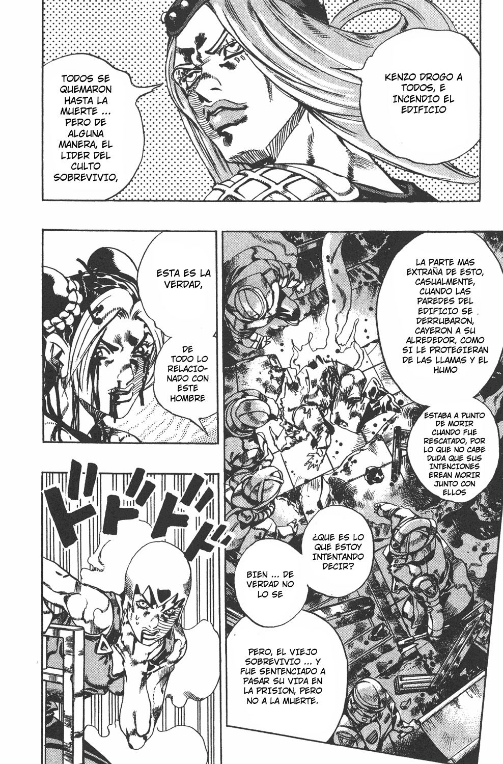 Read JoJo's Bizarre Adventure Parte 6 Stone Ocean ES Manga Online